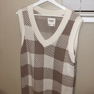 abercrombie & fitch sweater vest dress